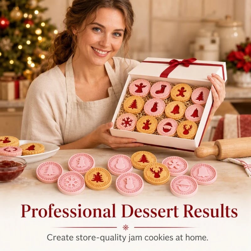 🥧Festive Christmas Cookie Cutter Set🎁 Create Sweet Memories With Every Cookie ✨