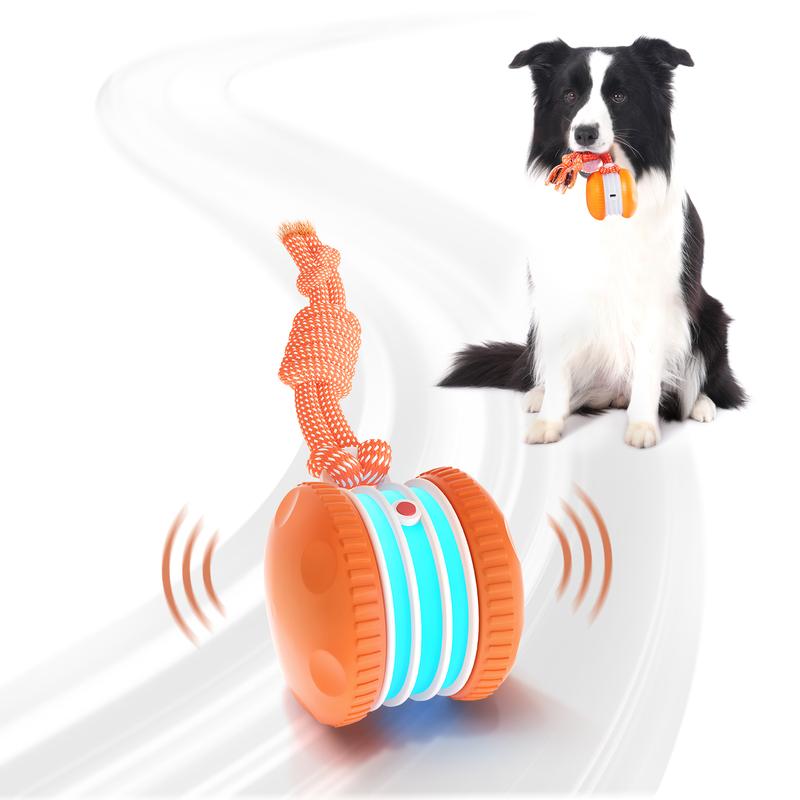 🐾 Interactive Rolling Dog Toy – More Play, Less Boredom