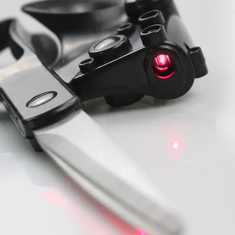 ✂️ Laser Guided Scissors – Precision Cutting Tool for Sewing, Crafts & DIY Projects