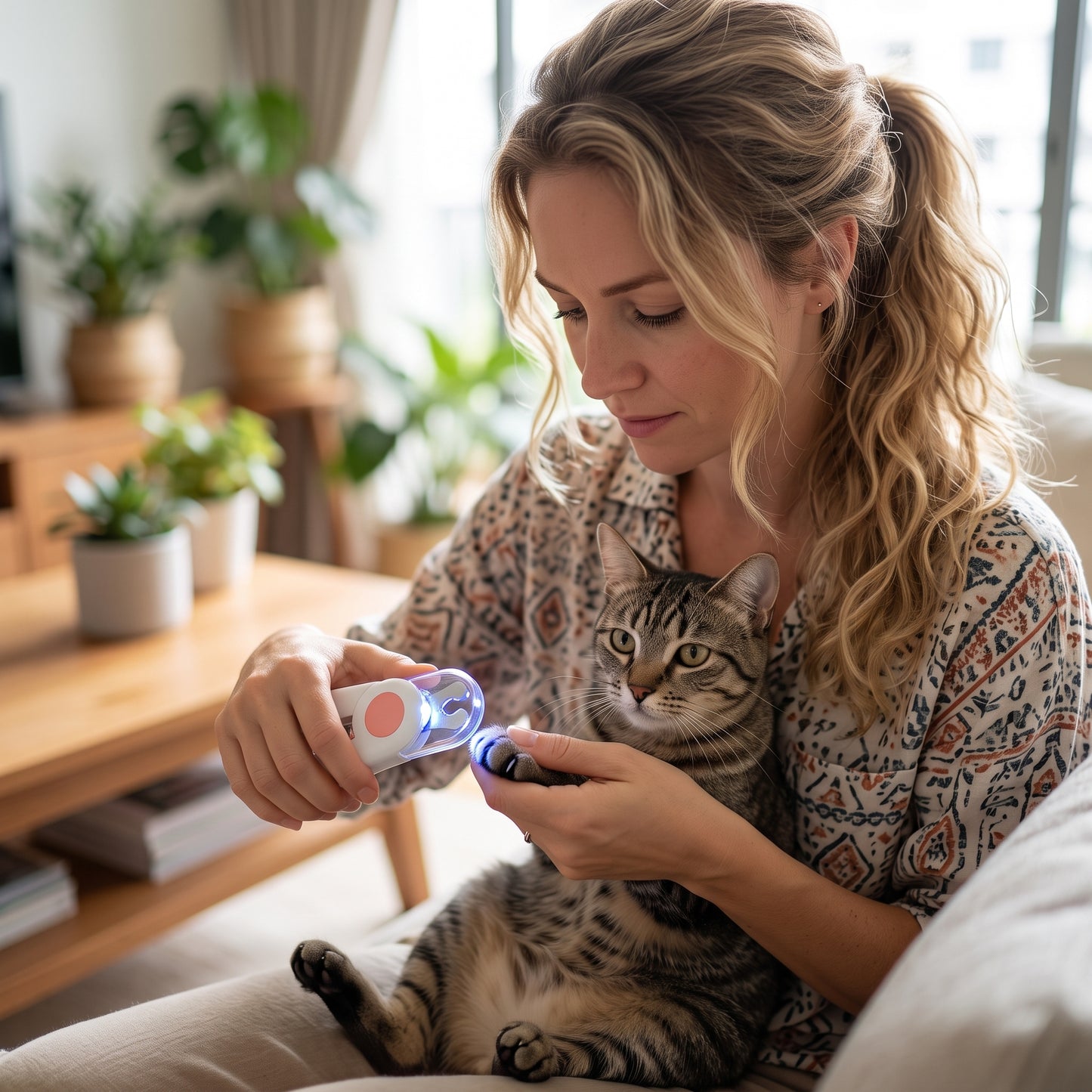 LED Lighted Pet Nail Clipper