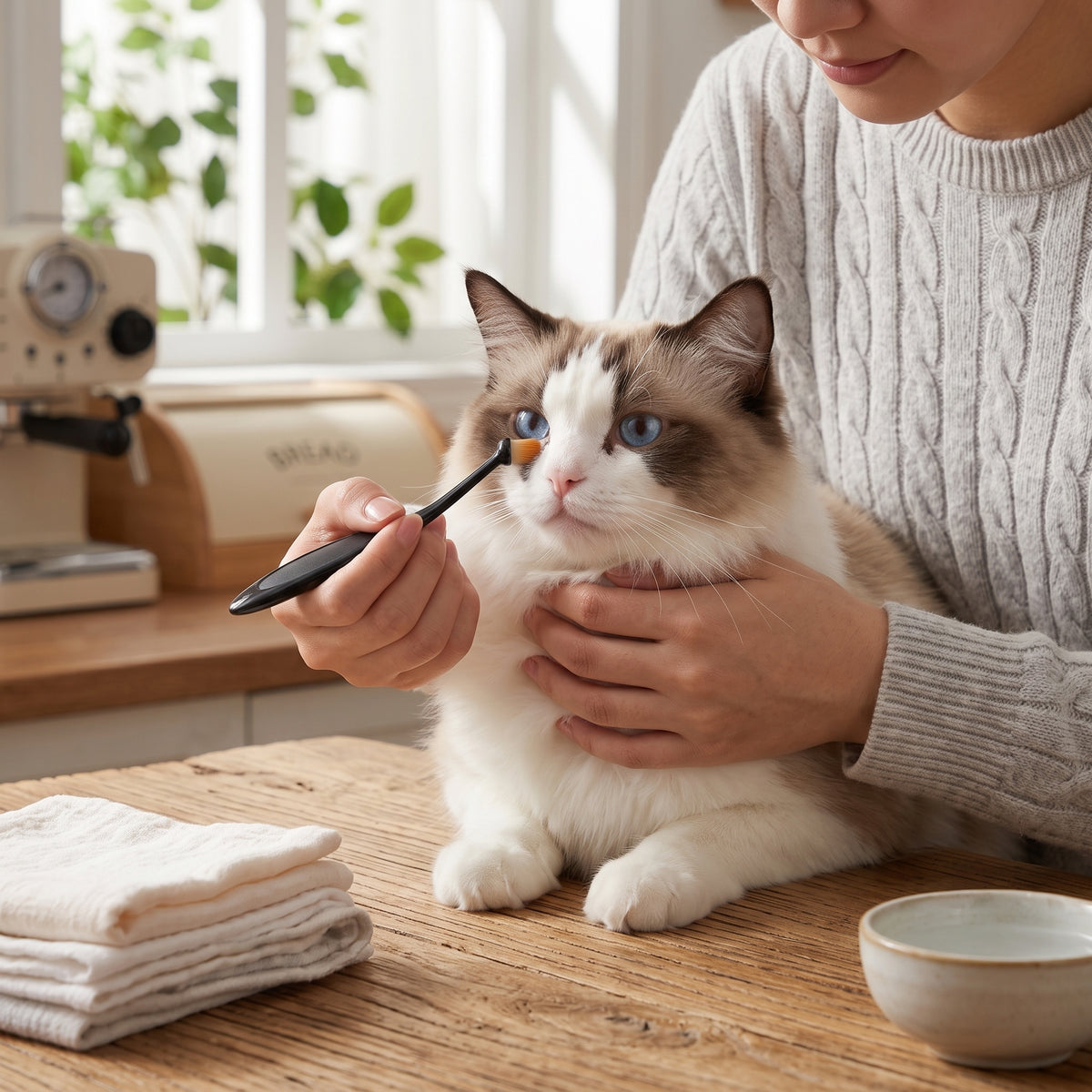 Pet Tear Stain Cleaning Soft Brush