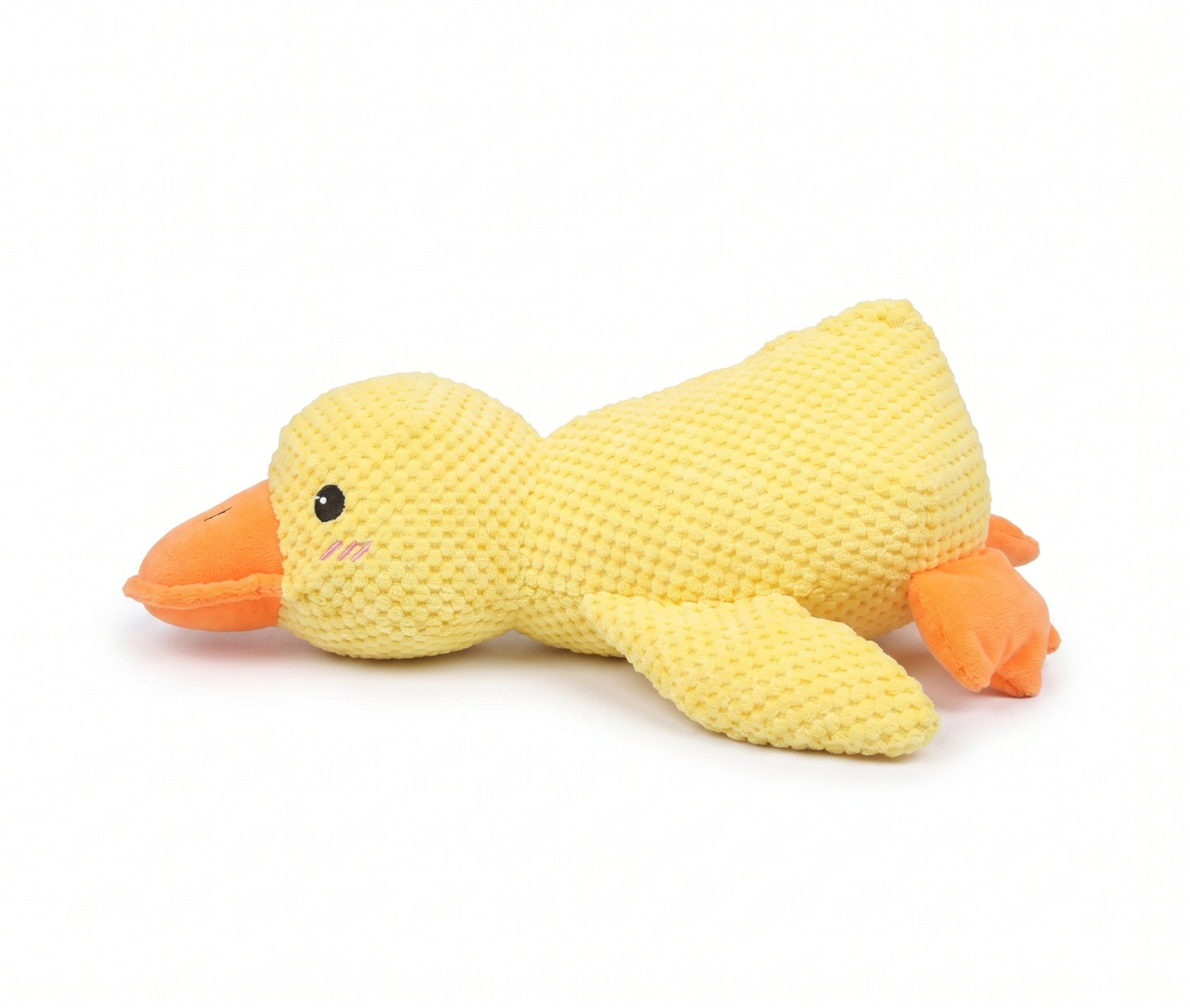 Squeaky Plush Duck Pet Toy