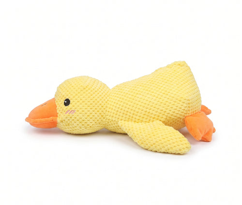 Squeaky Plush Duck Pet Toy