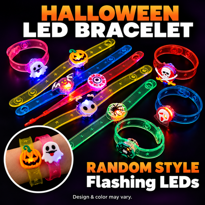 🎃 Light Up Their Halloween — Kids’ LED Glow Bracelet 👻